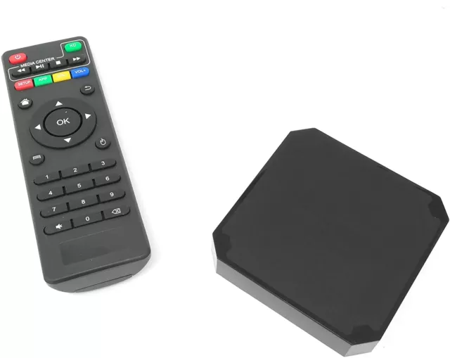 Tv Box 4K H.265 Schermo Android 7.1.2 Quad Core Hd 2.0 Wifi Smart Tv 2 + 16Gb 2