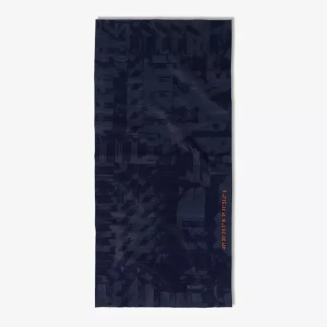 Buff Originale Ecostretch Solid Clern Blu Notte Centrale Collo Panno Bandana