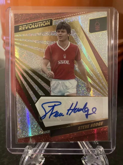 Steve Hodge Auto - 2022-23 Panini Asia Revolution Soccer EPL - Nottingham Forest