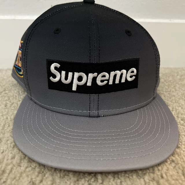 Supreme×MLB Teams BoxLogo 7-3/4 XL Navy Buy Supreme x MLB Teams Box Logo New Era 'Dark Royal - Los