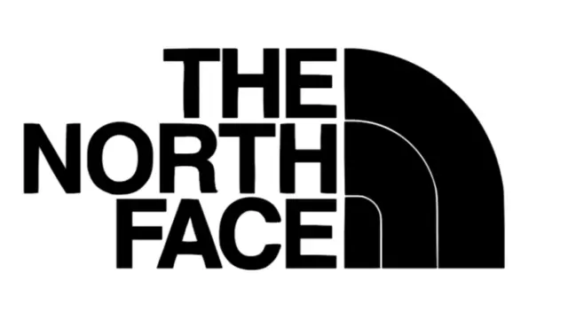 north face iron-on great for your clothing