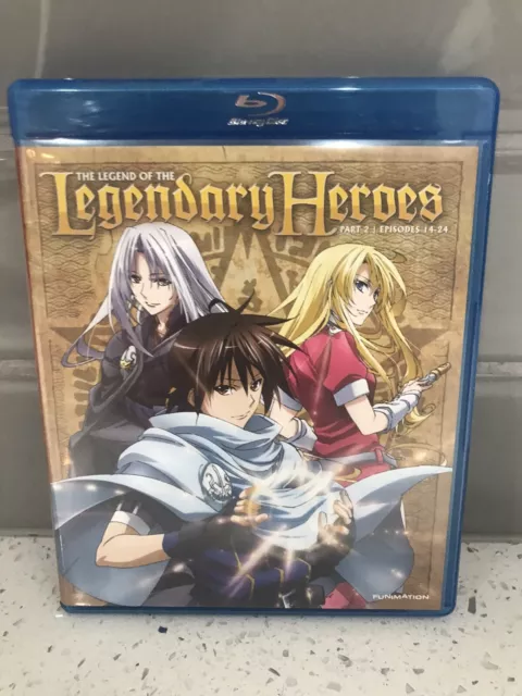 DVD The Legend Of The Legendary Heroes TV 1-24 End English