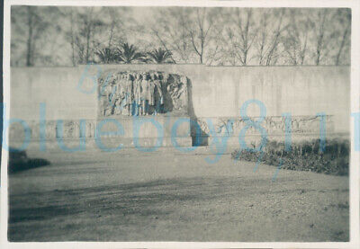 1948 Photo Algiers Monument for French Settlers by EG Woods RNAS Mechanic