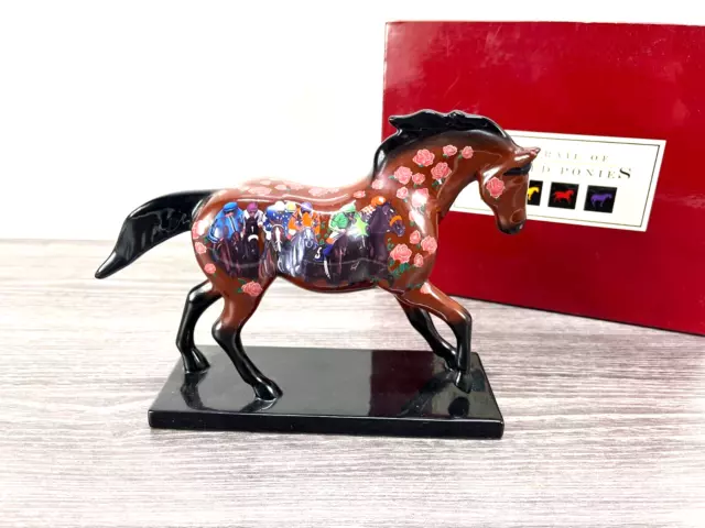 Westland Trail of Painted Ponies "Run for the Roses" 12239 2007 1st Edition 2165