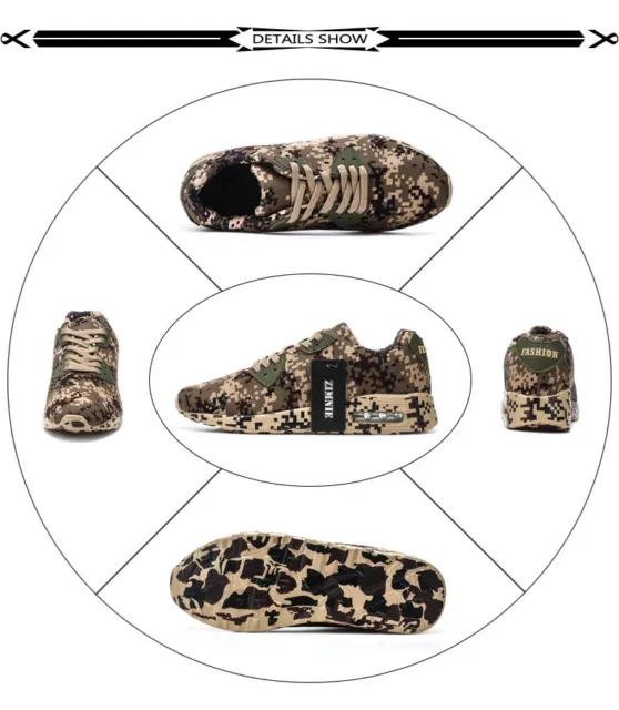 Running Shoes Men Sneakers Couples Sport Athletic Outdoor Camouflage style 2