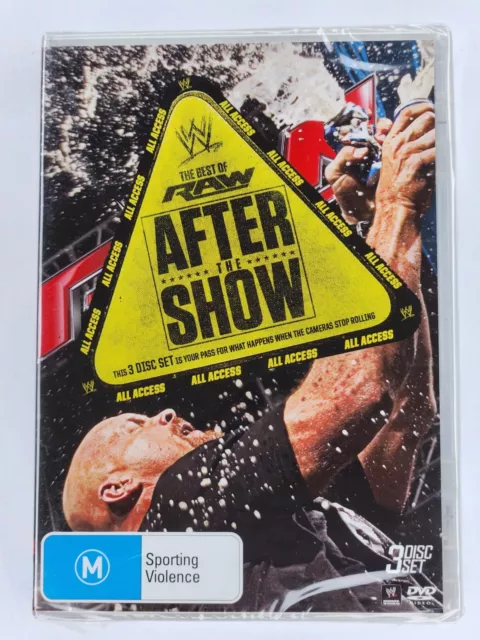 WWE The Best Of Raw After The Show - DVD Region 4 NTSC - Brand New