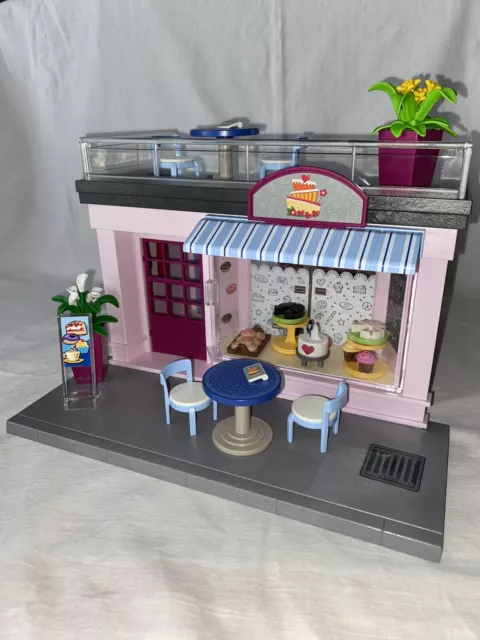 Playmobil 70015 City Life Salon De The Magasin Boutique Gâteaux Notice