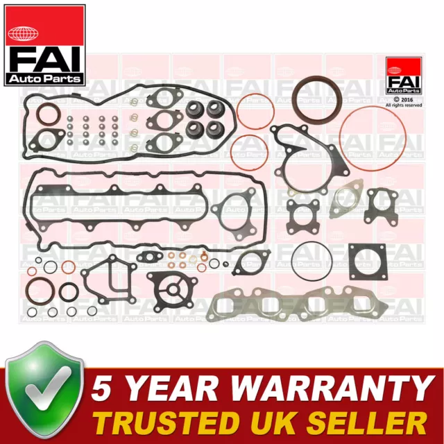 FAI Full Engine Gasket Set Fits Nissan Navara Pathfinder 2.4 D 2.5 dCi #3