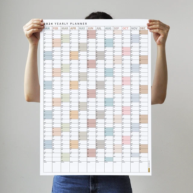 2025 WALL CALENDAR, 2025 Wall Planner, Family Calendar, Year Calendar