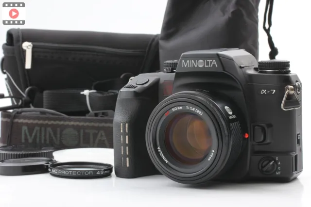[N MINT] Minolta MAXXUM Dynax α-7 Alpha 7 Camera AF 50mm f/1.4 Lens /JAPAN