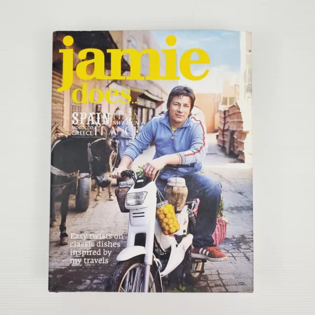 Jamie Does Spain Italy France Morocco Greece France Sweden Cookbook Jamie Oliver