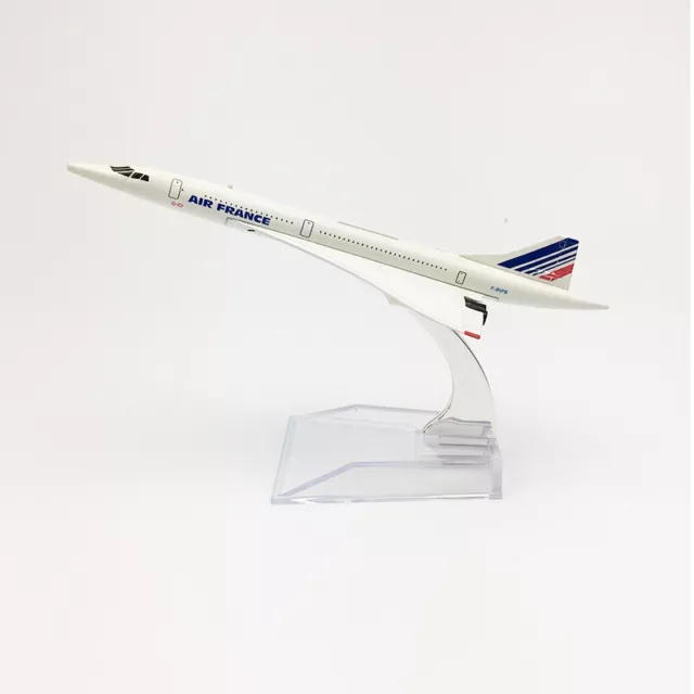16cm France Concorde Plane Model Aircraft  Diecast Metal  Airplane model