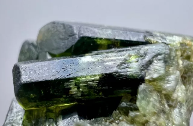 57 CT Full/Well Terminated Tashmarine Diopside Crystals Bunch On Matrix @ AFG