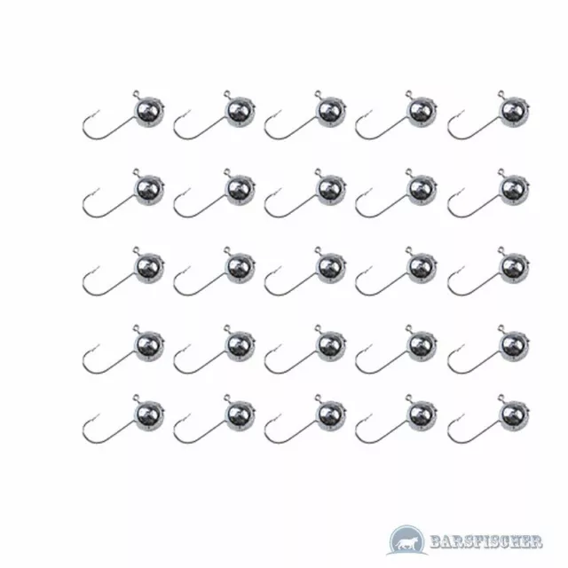 25 x MINI JIGKÖPFE, JIGHAKEN, MICRO JIG KÖPFE JIG HAKEN JIGKOPF CLASSIC JIGHEADS