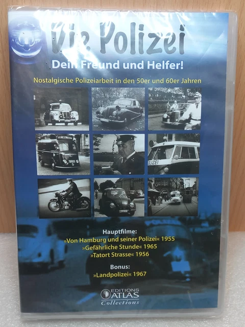Polizei dein Freund und Helfer  Nostalgische Polizeiarbeit DVD NEU OVP 50 60er