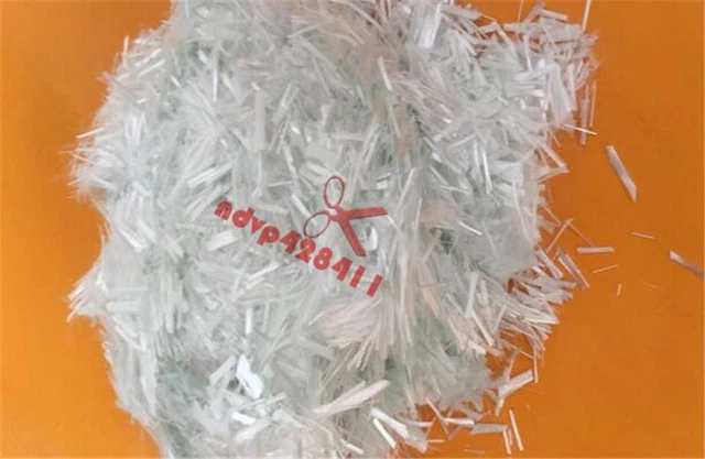 Fibra di Vetro per Calcestruzzo Cemento Fibra Additivo, Mortaio Anti