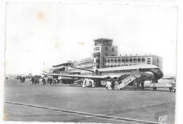Airline/Airport Postcards: BEA British European Airlines Comet Airport Card Nice