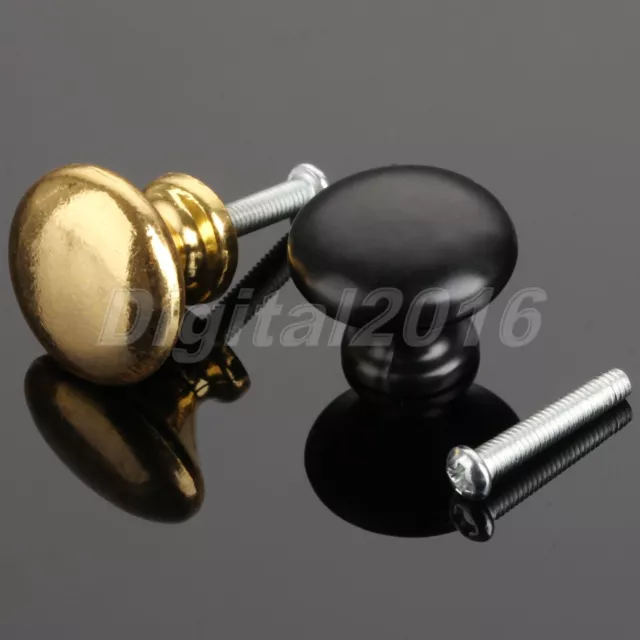 Round Vintage Kitchen Cupboard Door Cabinet Knobs Drawer Jewelry Box Pull Handle