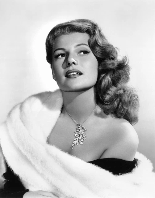 Vintage Retro Rita Hayworth Actress Sex Symbol 8x10 Photo Reprint 0002 699 Picclick 