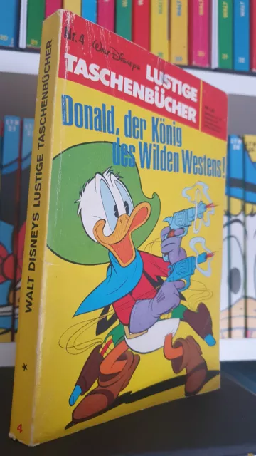 LTB * Nr. 4 * seltener Buchrücken-Stern 1979 * Walt Disney *Lustiges Taschenbuch