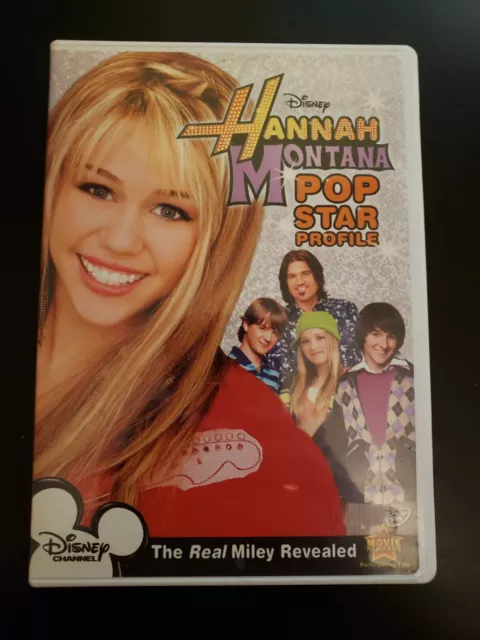 Disney's Hannah Montana: Pop Star Profile DVD WITH CASE BUY 2 GET 1 FREE