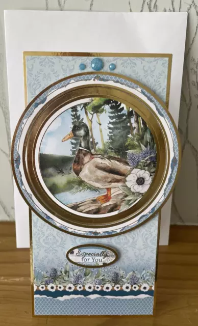 Handmade Higland Wildlife Mallard Themed Card -Especially For You Father's Day