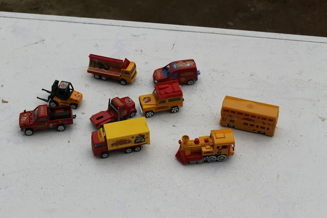 Lot Camions Solido 1/50 – Cirque Amar Et Pinder – DAF Semi-remorque – Années 90