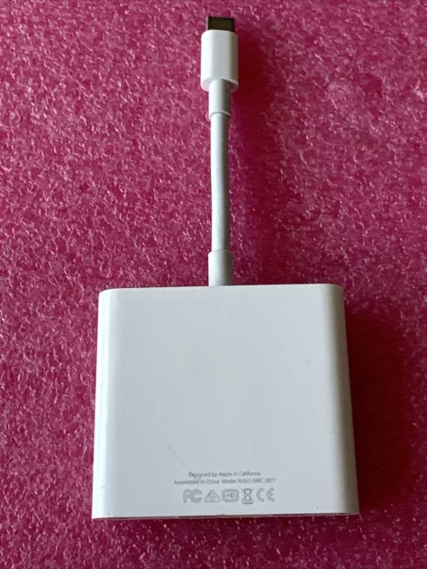 Apple USB C Digital AV Multiport Adapter for MacBook A1621 ipad pro 11" 12.9"