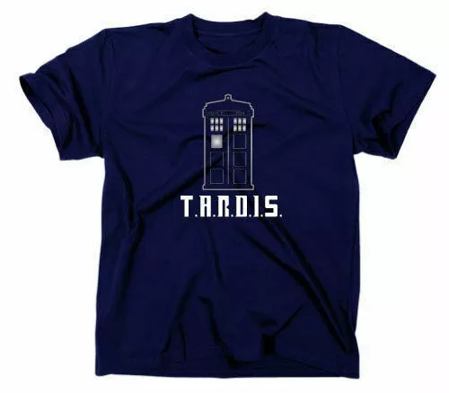 TARDIS T-Shirt Doctor Dr Who Dalek Police Box Cybermen Cyberman Exterminate