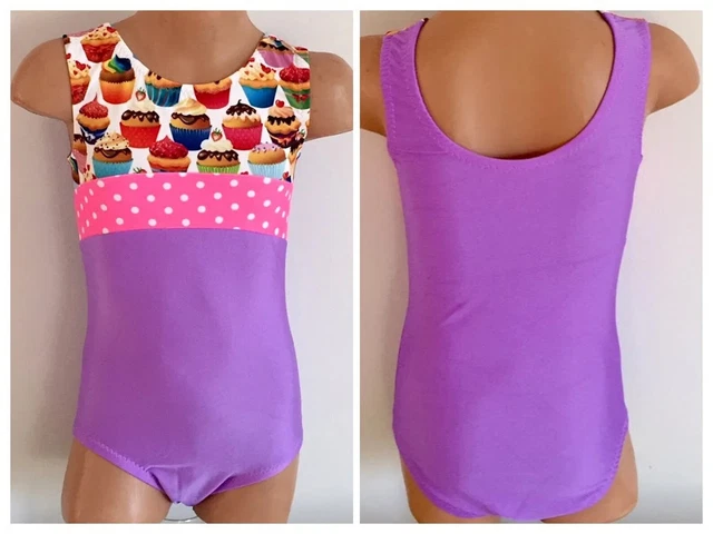 Cupcake Gymnastics Leotard/Toddlers Gymnastics Leotard