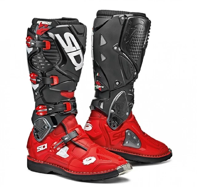 Stivali Moto Sidi Off-Road Crossfire 3 Rosso Nero