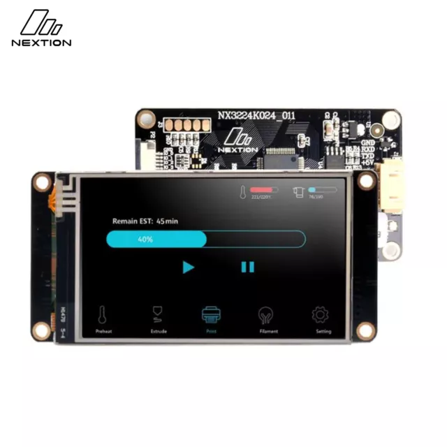 Nextion 2,4" LCD Display Resistives HMI Touch Display Modul 320x240 für Arduino