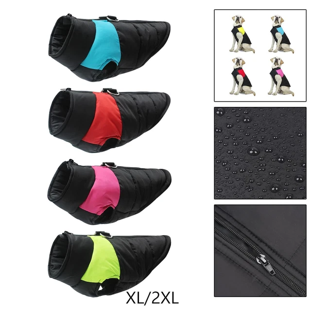 Warm Dog Vest Winter Dogs Outfits Cold Weather Apparels Winter Cold Pet Vest for