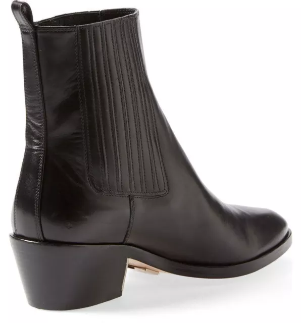 NEW MICHAEL KORS Patrice Leather Ankle Booties (Size 38) 2