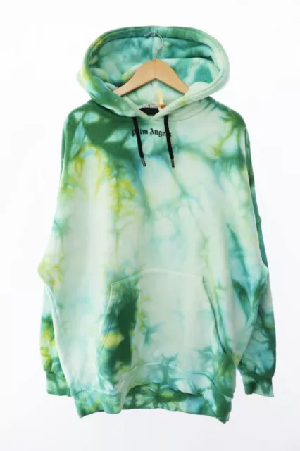 USED PALM ANGELS Tie Dye Pattern Pullover Hoodie Parka L $294.49 - PicClick