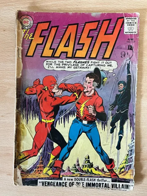 DC Comics THE FLASH  No 137 June 1963