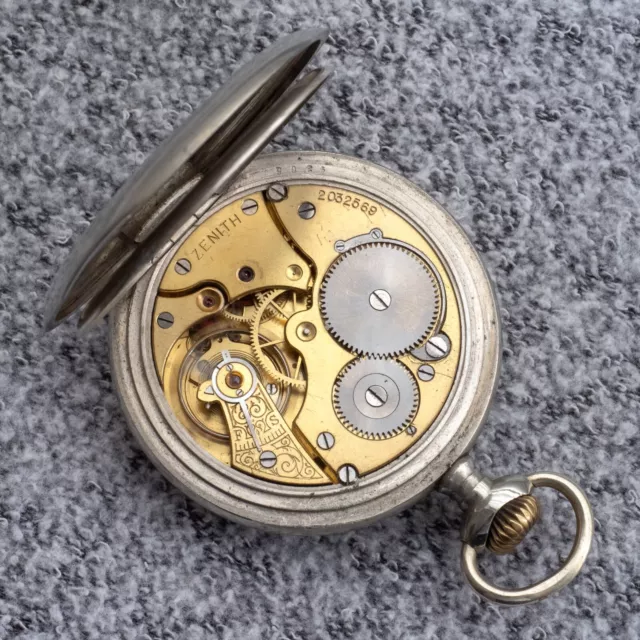 Zenith Taschenuhr - Pferde Motiv - Grand Prix 1900 pocket watch