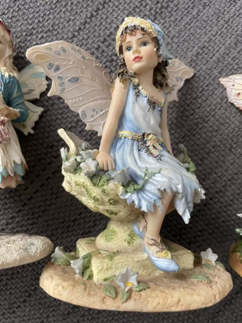 Leonardo collection christine Haworth Day Faerie Figures X 4 3