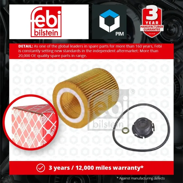 Oil Filter 101322 Febi 11427640862 11427953125 11428683204 Quality Guaranteed