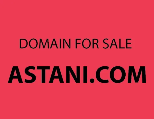 ASTANI.COM - SHORT 6 Letter Domain Name Website Brand Business.  