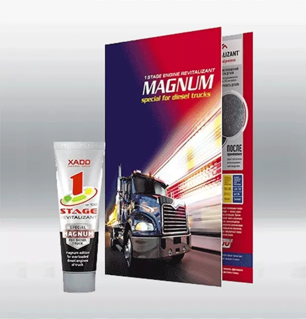 XADO MAGNUM Diesel Truck Van Engine Oil Additive Treatment - for 30-42L Eng Oil