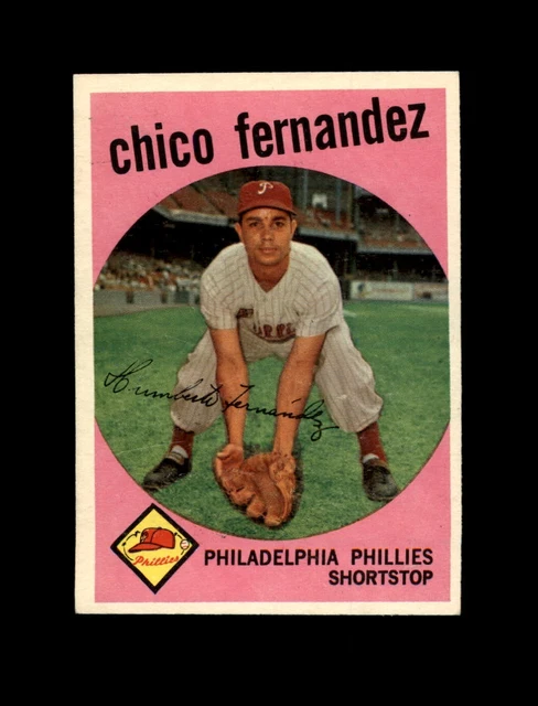 1959 Topps Baseball #452 Chico Fernandez (Phillies) NM