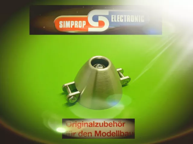 Aluspinner-Turbo 40 x 8 x 4,0mm v.Simprop Elektronik / Günther Modellsport