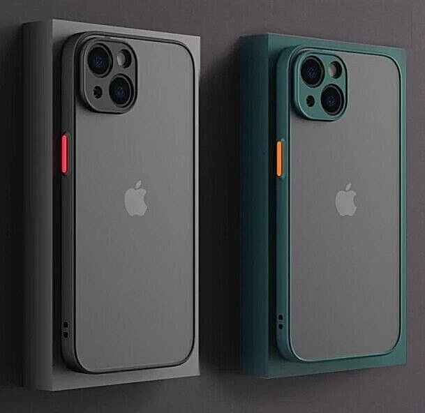 Hülle für iPhone 14 13 12 11 PRO MAX MINI SE 7 8 Kamera Handy Case Silikon Slim
