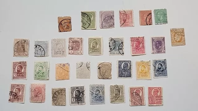 Romania Old Prince/king Karl 1 Stamp Collection 1870s Onwards F/u , Used