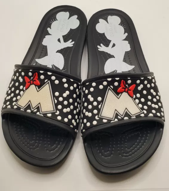 Crocs minnie on sale mouse slides