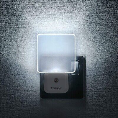 Enchufe Sensor Automático Iluminación Pasillo Enchufe LED Hogar Luces Blancas Nocturnas