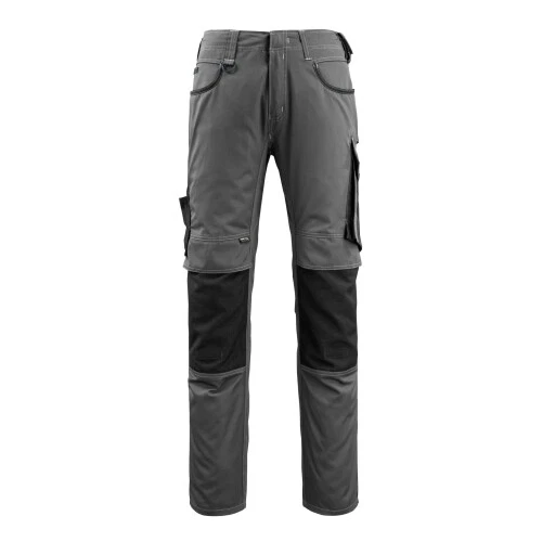 Pantalon avec Mascot poche de genou 13079-230-1809 90C50 gris / noir