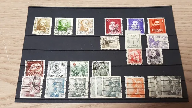 Konvolut / Lot 1 - alte Briefmarken aus Spanien - Espagna Correos