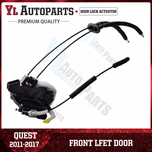 Front Left Driver Door Lock Latch Actuator for 2011-2017 Nissan Quest